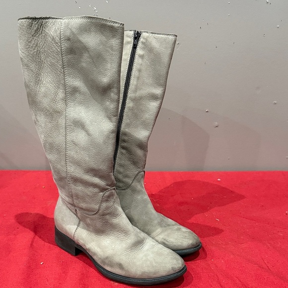 Lavorazione Artigiana Shoes - Elegant Gray leather Women's Boots